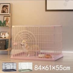 今だけ値下げ⭐️犬用ケージ 84×61×55cm ピンク⭐️ - メルカリ