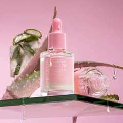 APRIL SKIN PINK ALOE MUCIN SERUM 美容液 ツヤ肌のサムネイル