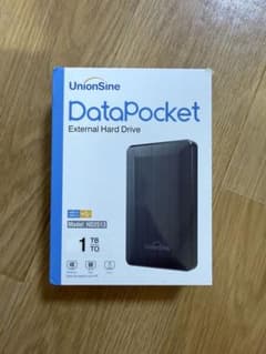 新品 UnionSine DataPocket 1TB HDD 本体のサムネイル