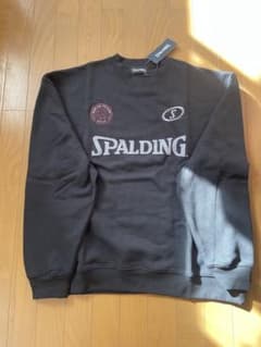 SPALDING ブラック スウェット L 新品のサムネイル