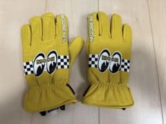 MOONEYES イエローグローブ サイズLのサムネイル