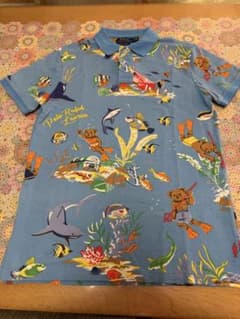 ポロラルフローレンPolo Ralph Lauren レアな半袖ポロMトップスのサムネイル