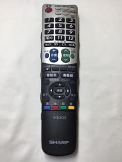 テレビリモコン SHARP AQUOS GA826WJSA 【1839】 - メルカリ