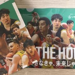 B.LEAGUE オールスター　朝日新聞号外 クリアファイルのサムネイル