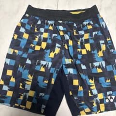 【希少】YONEX ハーフパンツ 廃盤レアモデル ギデオン スカムルジョ着のサムネイル