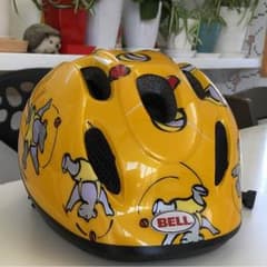 ベル☆ヘルメット☆48-54☆車柄☆キッズ☆子供☆BELL☆自転車☆S☆XSのサムネイル