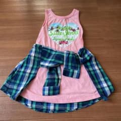 a_a様専用　SISTER JENNI 腰巻きシャツ風ワンピースのサムネイル