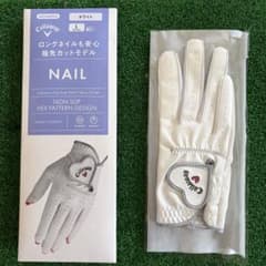 【新品未使用】Callaway レディース ネイル用ゴルフグローブ L　（右手）のサムネイル
