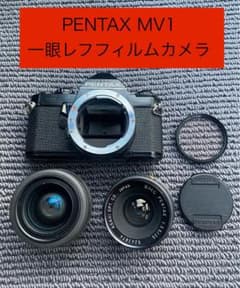 PENTAX MV1 一眼レフフィルムカメラ レンズ2点付き - メルカリ
