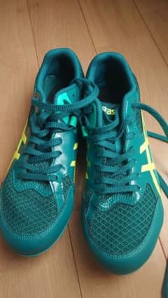 asics 陸上スパイク グリーン エフォート13　25.0のサムネイル