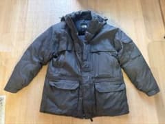 THE NORTH FACE ダウンジャケット 110 グレー希少 大きいサイズのサムネイル