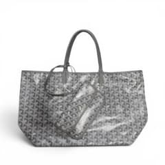 【極美品】GOYARD サンルイPM トートバッグ グレー 確実正規品