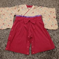 袴ロンパース　80のサムネイル