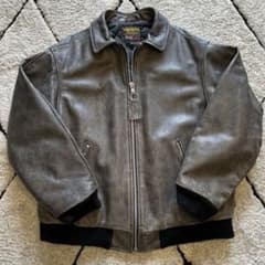 希少　Supreme Vanson Worn Leather Jacketのサムネイル