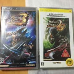 psp モンハン2ndG & 3rd セットのサムネイル