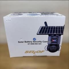未使用 BELLOF ソーラー防犯カメラ ST-558-6M-12X - メルカリ