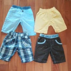 ハーフパンツ　4枚セットのサムネイル
