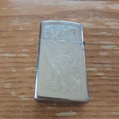 Zippo ライター 本体 アラベスク模様 鏡面仕上げのサムネイル