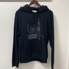 エルメス HERMES レザーパッチスウェットパーカー Mサイズ - メルカリ