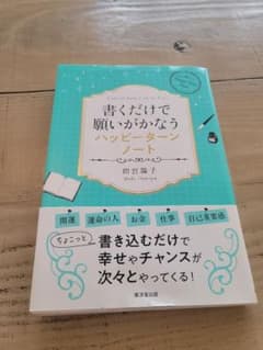 書くだけで願いがかなうハッピーターンノートのサムネイル