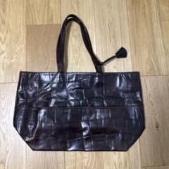 aniary トートバッグ ダークブラウン 廃盤品 - メルカリ