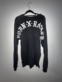 BORN X RAISED ブラック長袖カットソー Mのサムネイル