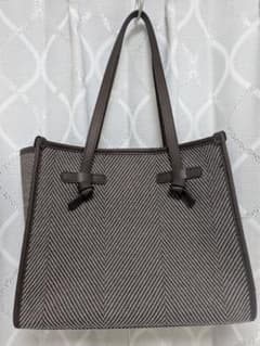 GIANNI CHIARINI トートバッグ ヘリンボーン柄 Sサイズ - メルカリ