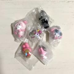 マイメロディ マスコット フィギュア めじるしアクセサリー 6種セットのサムネイル