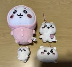 ちいかわ ぬいぐるみ マスコット 4点セットのサムネイル