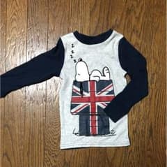 H&M スヌーピーパジャマ ロンTのサムネイル