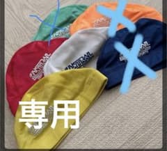 水泳帽キッズ用　白のみのサムネイル