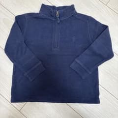 POLO RALPH LAUREN ハーフジップ セーター ネイビーのサムネイル