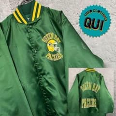 レア古着USA製90s○NFLパッカーズ スタジャン グリーン メンズL - メルカリ