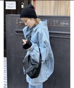 美品★ungrid ビッグシルエットデニムジャケットのサムネイル