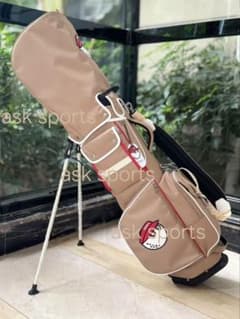 New arrival: Malbon golf bag, stand bag, beige.