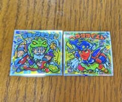 【2枚セット】ビックリマン 悪魔vs天使 ブラックゼウスS3 ヘラクライストS4のサムネイル