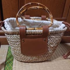 ZARA カゴバッグのサムネイル