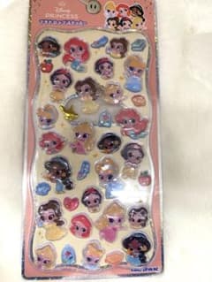 ディズニープリンセス　プチドロップシール正規品