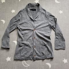 BEAUTY&YOUTH ショールカラー カーディガン グレー M - メルカリ