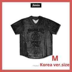 JIMIN】S/S Jersey Korea ver. Mサイズ - メルカリ