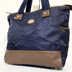 美品✨ オロビアンコ シンプル トートバッグ 肩掛け A4可能 軽量