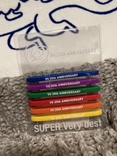 V6 20th ANNIVERSARY ラバーバンドのサムネイル