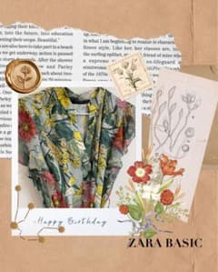 ZARA BASICの 切れ込みの入った素敵ワンピのサムネイル