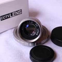美品！CCTVレンズ 25mm f1.4 PEN用アダプター付きのサムネイル