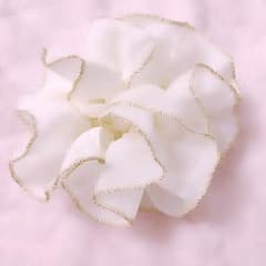 シュシュ  白のサムネイル
