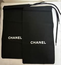 CHANELシャネル/シューズケース2枚 - メルカリ