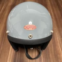 【美品】CHOPPERS ジェットヘルメット グレーのサムネイル