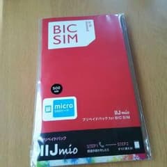 BIC SIM付録のサムネイル