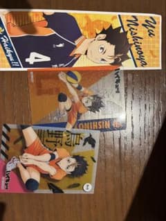 ハイキュー!! 西谷夕 ステッカー カード 3点セットのサムネイル