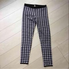 ANAP USA 千鳥柄 モノトーン レトロ ニット レギパン レギンス パンツのサムネイル